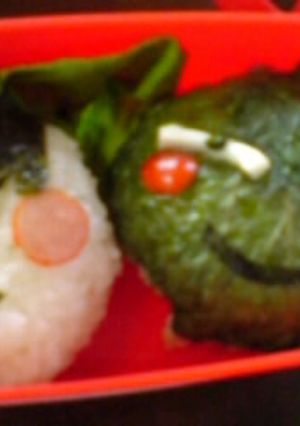 晶姉さんのまりもっこり（キャラ弁）-レシピのメイン写真