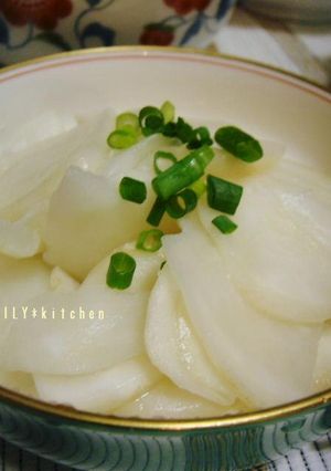 ６分で出来ちゃう♪カブの甘酢あえ-レシピのメイン写真