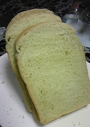 簡単　おいしい!ＨＢで抹茶ラテ☆食パン-レシピのメイン写真