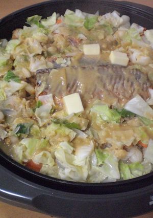ダンディ風サケとホタテのチャンチャン焼き-レシピのメイン写真