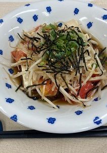 ひんやりトマトの豆腐ナムル-レシピのメイン写真