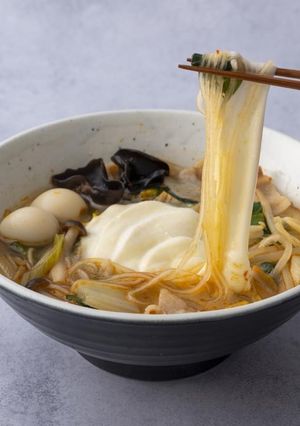 のび~るモッツァレラの麻辣湯-レシピのメイン写真