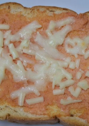 朝食に明太子マヨトースト-レシピのメイン写真