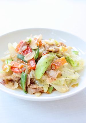 麹の旨味を【Bistro肉野菜醤油麹炒め-レシピのメイン写真