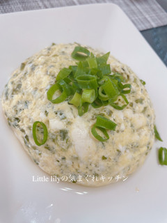めかぶ入りレンチン卵豆腐-レシピのメイン写真