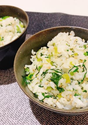 簡単！小松菜の混ぜご飯(菜めし)-レシピのメイン写真