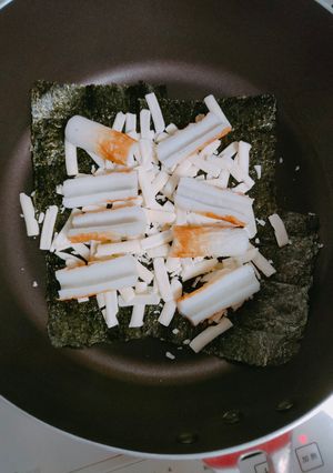 💖のりとチーズのちくわ焼き💖-レシピのメイン写真