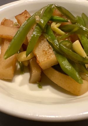 インゲンとさつま揚げの炒め物-レシピのメイン写真