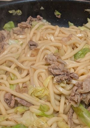 優しい味の和風焼きうどん-レシピのメイン写真