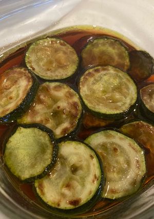 ズッキーニの麺つゆ浸し-レシピのメイン写真