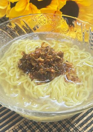 焦がしネギ油の冷やし塩ラーメン-レシピのメイン写真