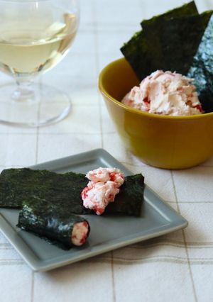 梅みそクリチのり巻き-レシピのメイン写真