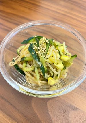 大豆もやしときゅうりの中華和え-レシピのメイン写真