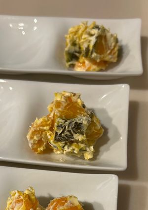 金柑とカボチャのクリームチーズ和え-レシピのメイン写真