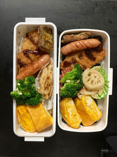 高校生男子弁当記録19 のり弁-レシピのメイン写真