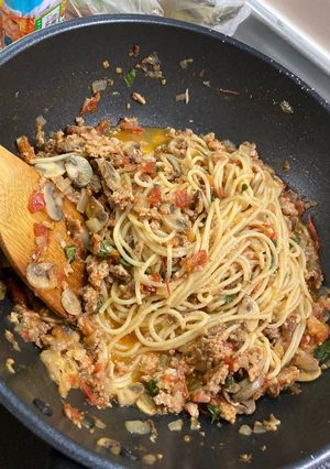 フレッシュトマトのミートソース-レシピのメイン写真