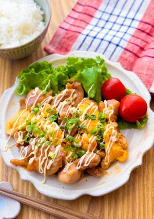 鶏肉とたまごの甘酢照り焼き♩-レシピのメイン写真