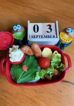 高二長女　お弁当(おむすび10)-レシピのメイン写真