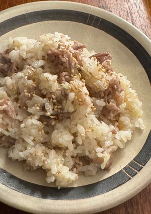 簡単！豚こま焼き飯-レシピのメイン写真