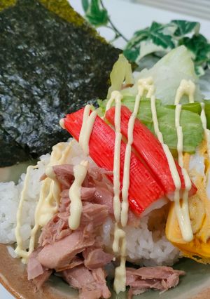 かにかまアクセント♪手巻かないずし-レシピのメイン写真