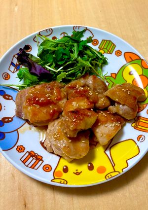 鶏モモ肉の照焼き☆史上最高の出来のメモ-レシピのメイン写真