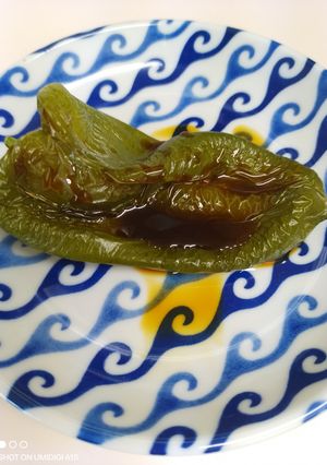 ピーマン丸ごとトースター焼き-レシピのメイン写真