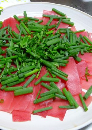 マグロのカルパッチョの裏技-レシピのメイン写真