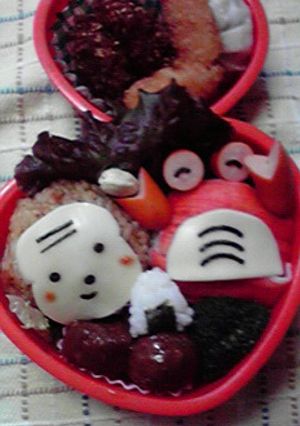 絵本で　☆　キャラ弁-レシピのメイン写真