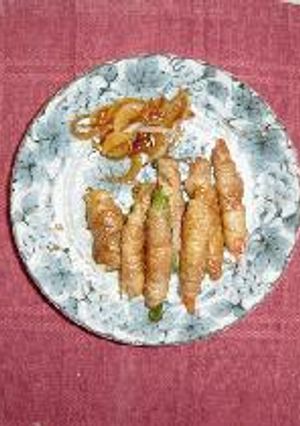 豚肉の野菜巻き照り焼き-レシピのメイン写真