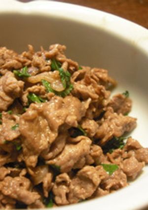 牛肉の青じそ炒め-レシピのメイン写真