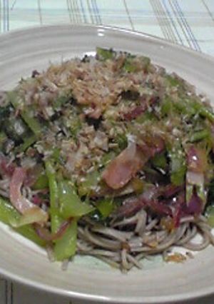 野菜がおいしい!　そばサラダ-レシピのメイン写真