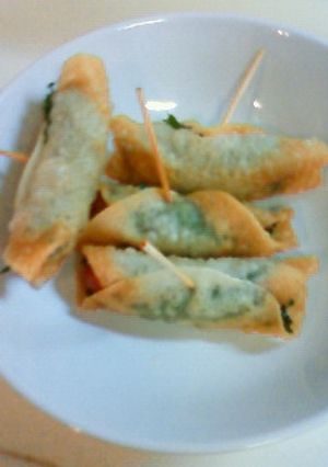簡単☆餃子の皮でおつまみ-レシピのメイン写真
