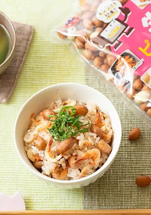 春の味覚🦐桜エビの落花生ごはん-レシピのメイン写真