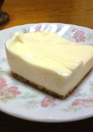 計量簡単★レアチーズケーキの作り方-レシピのメイン写真