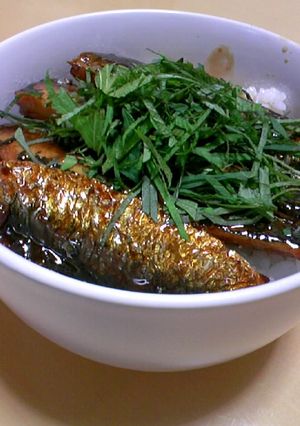 いわし蒲焼丼-レシピのメイン写真