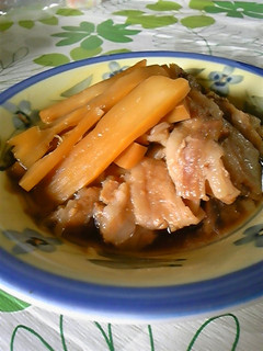 手が止まらない!!豚肉とメンマの煮物-レシピのメイン写真