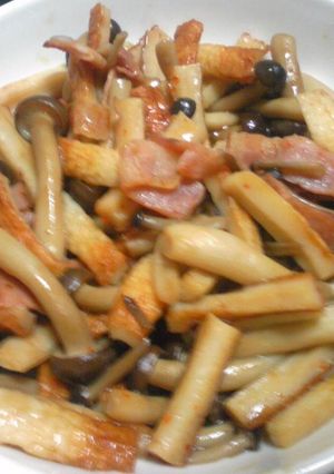 しめじとちくわのきんぴら風-レシピのメイン写真