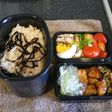 イワシのマヨネーズパン粉焼き弁当