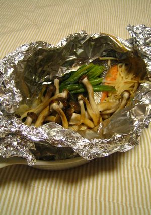 しゃけのホイル焼き-レシピのメイン写真