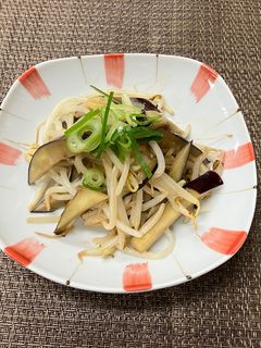 もやしとなすのマヨポン炒め-レシピのメイン写真