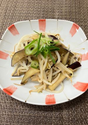 もやしとなすのマヨポン炒め-レシピのメイン写真