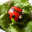 ミニトマトてんとう虫☆簡単キャラ弁に!!