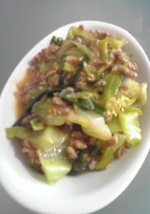 麻婆キャベツ-レシピのメイン写真