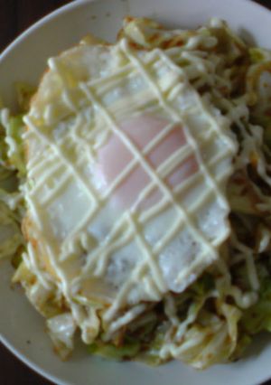 ★1人ﾗﾝﾁ!ｷｬﾍﾞたま丼★-レシピのメイン写真