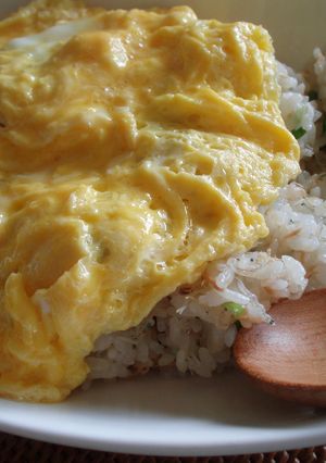 オムライス＋チャーハン＝オムチャーハン-レシピのメイン写真