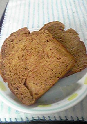 **ＨＢでプルーン食パン**-レシピのメイン写真
