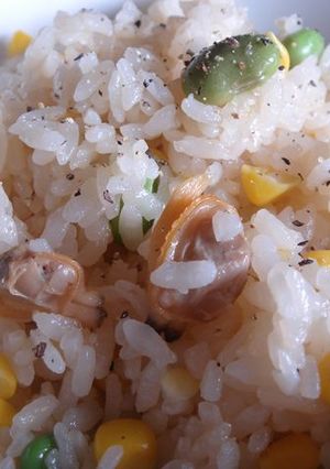 薬膳ノススメ！簡単♪炊き込みコーンピラフ-レシピのメイン写真