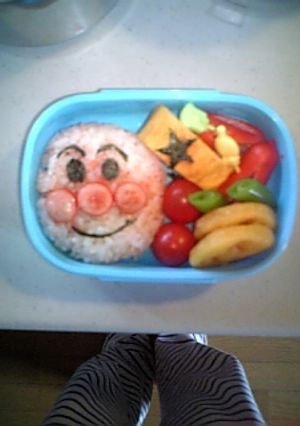 アンパンマンお弁当・クルクルラップ-レシピのメイン写真
