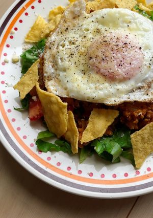 トマト麹が隠し味　タコライス　油無-レシピのメイン写真