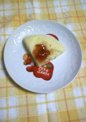 かんたんチーズ蒸しケーキ♪-レシピのメイン写真